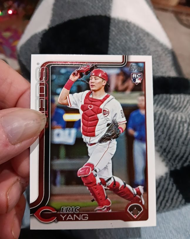 2025 Topps Update Series #US168 Eric Yang — front