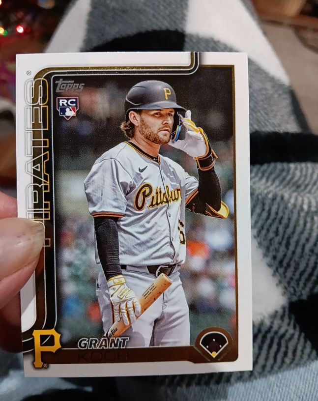 2025 Topps Update #US28 Grant Koch — front