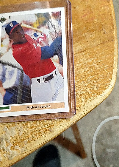 1991 Upper Deck #SP1 Michael Jordan — back