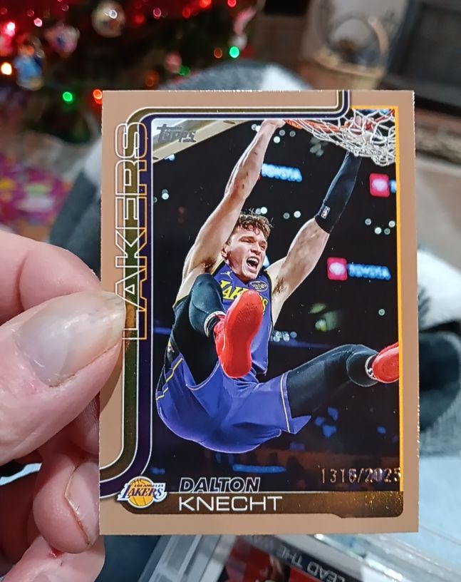 2025-26 Topps #153 Dalton Knecht — front