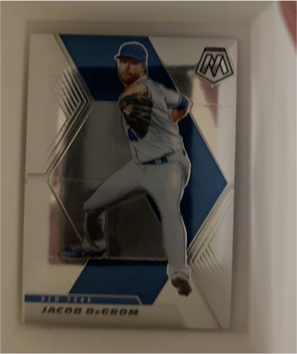 2021 Panini Mosaic #97 Jacob deGrom — front