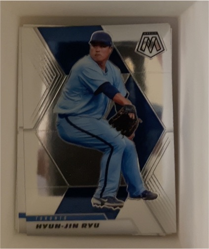 2021 Panini Mosaic #178 Hyun-Jin Ryu — front