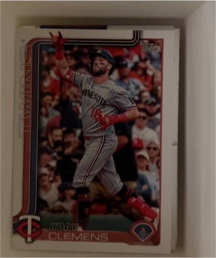2025 Topps Update #US208 Kody Clemens — front