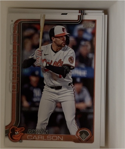 2025 Topps Series 2 Dylan Carlson Baltimore Orioles — front