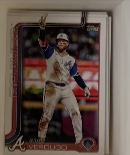 2025 Topps Update #US4 Alex Verdugo — front