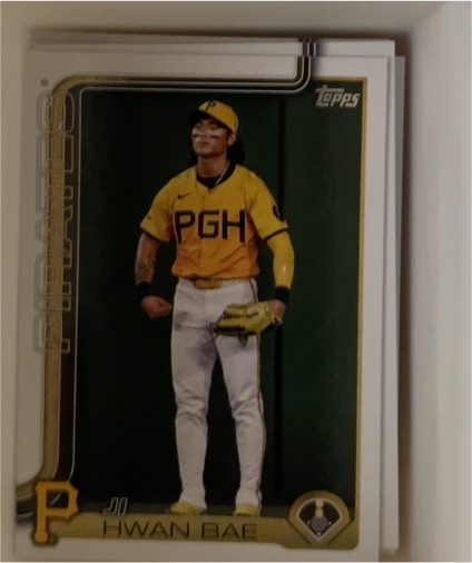 2025 Topps Update #US64 Ji Hwan Bae — front