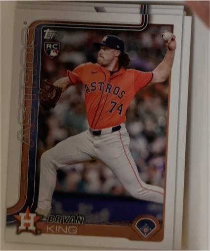 2025 Topps Update Series #US183 Bryan King — front