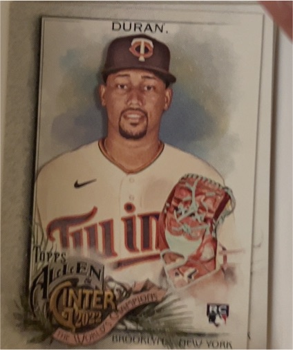 2022 Topps Allen & Ginter #224 Jhoan Duran — front