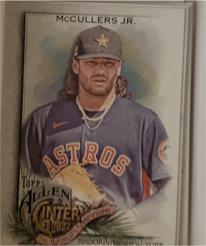 2022 Topps Allen & Ginter #244 Lance McCullers Jr. — front