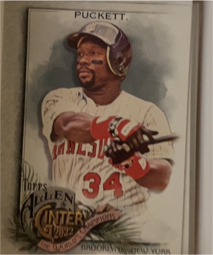 2022 Topps Allen & Ginter #94 Kirby Puckett — front
