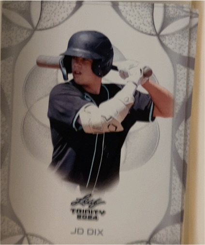 2024 Leaf Trinity JD Dix — front