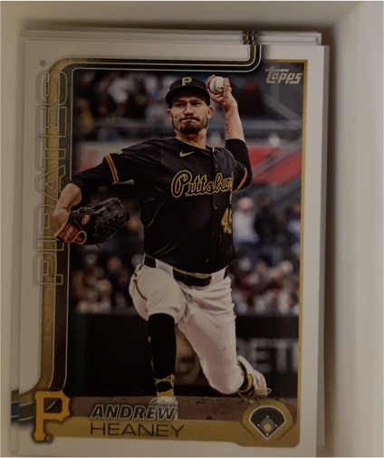 2025 Topps #P Andrew Heaney — front