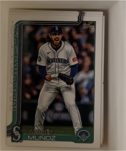 2025 Topps Update #US12 Andrés Muñoz — front