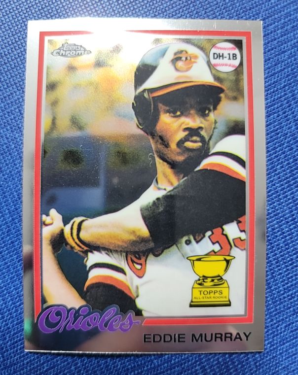2021 Topps Chrome #DH-1B Eddie Murray — front