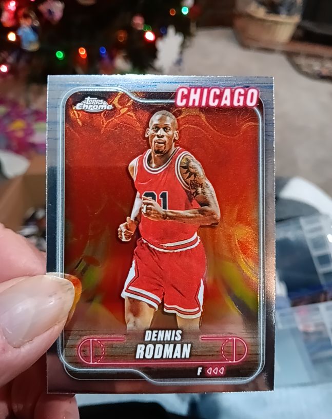 2024-25 Topps Chrome #95 Dennis Rodman — front