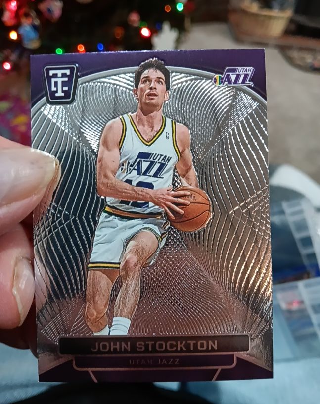 2024-25 Panini Totally Certified #192 John Stockton — front