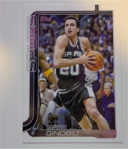 2025-26 Topps #262 Manu Ginobili — front