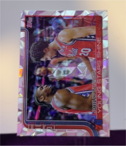2025-26 Topps #275 Philly Tough: Young Stars Shine — front