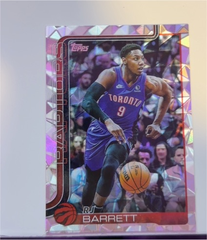 2025-26 Topps #33 RJ Barrett — front