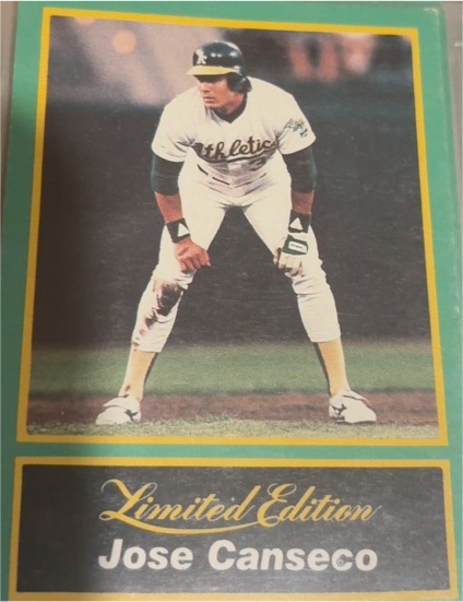 1989 CMC #10 Jose Canseco — front