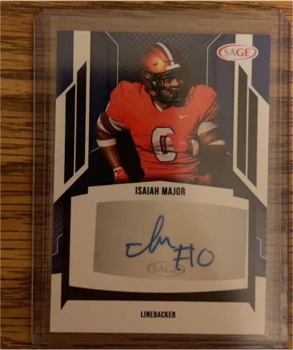 2024 SAGE High Series #A-IM Isaiah Major — front