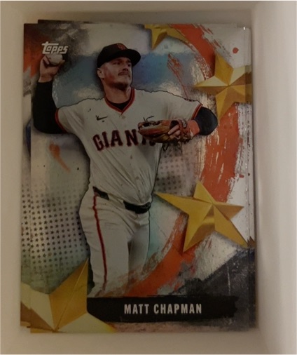 2025 Topps Stars of MLB Matt Chapman — front