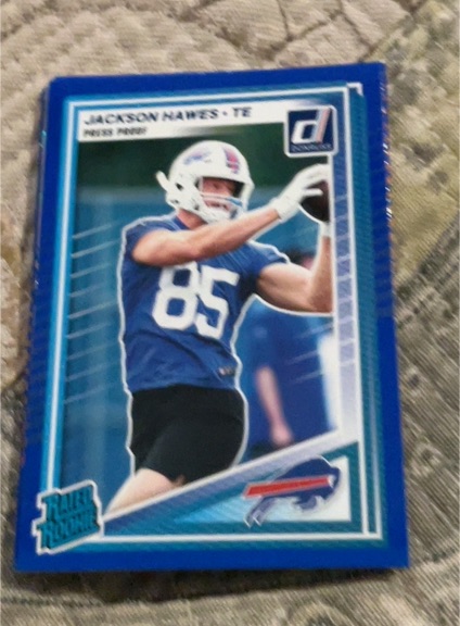 2025 Donruss #357 Jackson Hawes — front