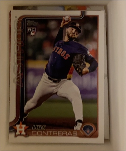 2025 Topps Update #US323 Luis Contreras — front