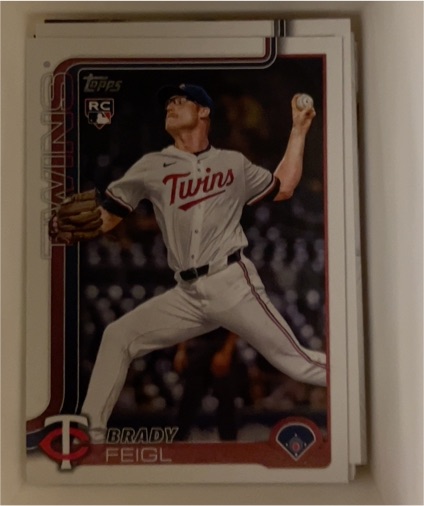 2025 Topps Update #US333 Brady Feigl — front