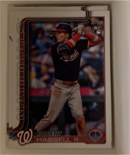2025 Topps Update Series #US109 Robert Hassell III — front