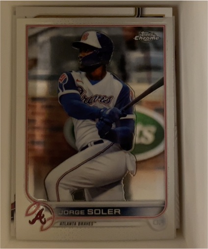 2022 Topps Chrome #189 Jorge Soler — front