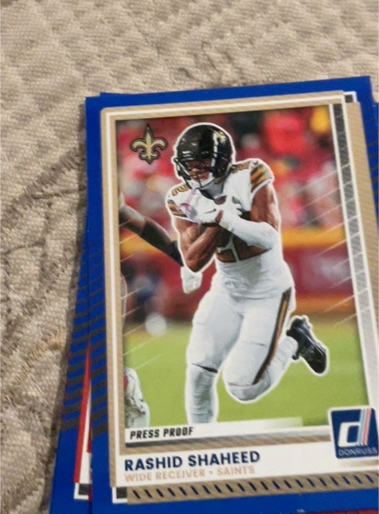 2025 Donruss #287 Rashid Shaheed — front