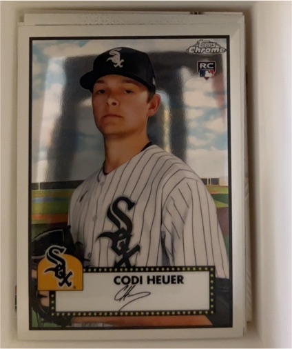 2021 Topps Chrome Platinum Anniversary #120 Codi Heuer — front