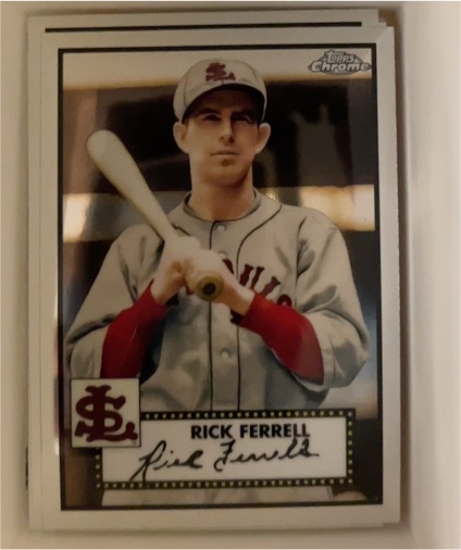 2021 Topps Chrome Platinum Anniversary #637 Rick Ferrell — front