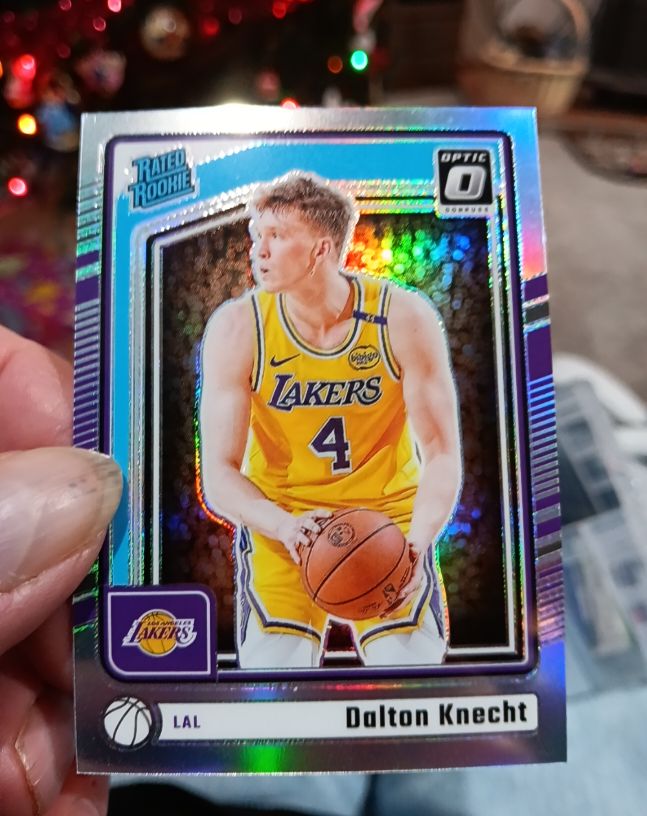 2024-25 Panini Donruss Optic #256 Dalton Knecht — front