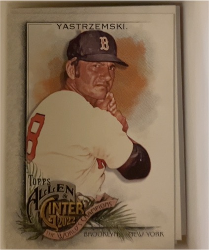 2022 Topps Allen & Ginter #144 Carl Yastrzemski — front