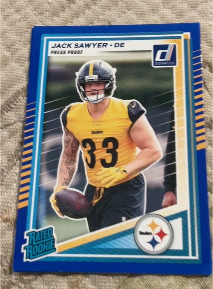 2025 Donruss #390 Jack Sawyer — front