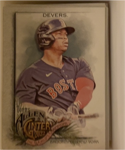 2022 Topps Allen & Ginter #46 Rafael Devers — front