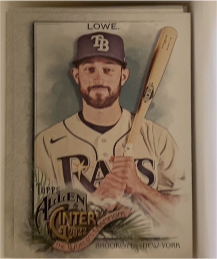 2022 Topps Allen & Ginter #134 Brandon Lowe — front