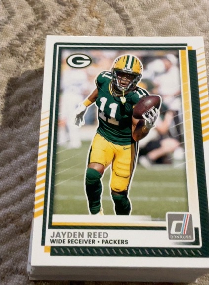 2025 Donruss #49 Jayden Reed — front
