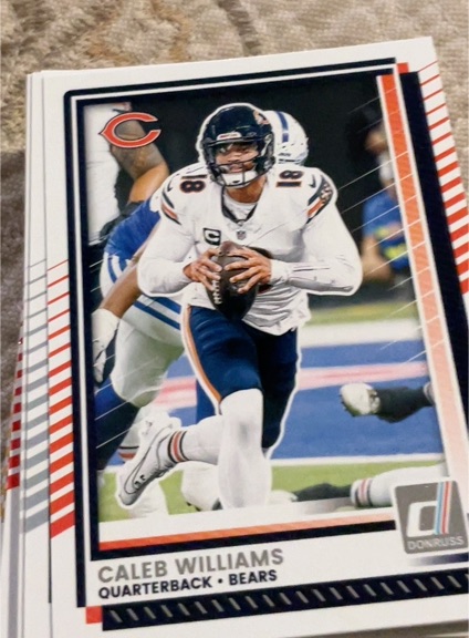 2025 Panini Donruss #7 Caleb Williams — front