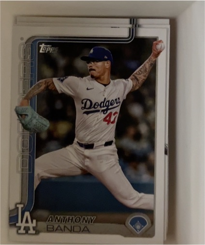 2025 Topps Anthony Banda — front