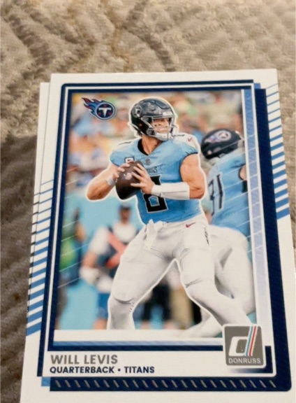 2025 Panini Donruss Football #80 Will Levis — front