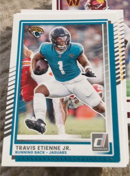 2025 Panini Donruss #141 Travis Etienne Jr. — front
