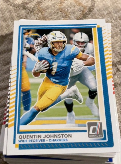 2025 Panini Donruss #167 Quentin Johnston — front