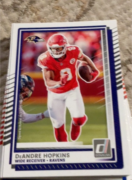2025 Donruss #244 DeAndre Hopkins — front