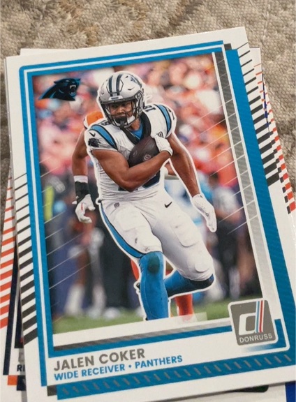 2025 Panini Donruss #13 Jalen Coker — front