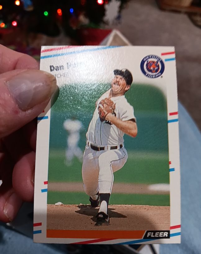 1988 Fleer #67 Dan Petry — front