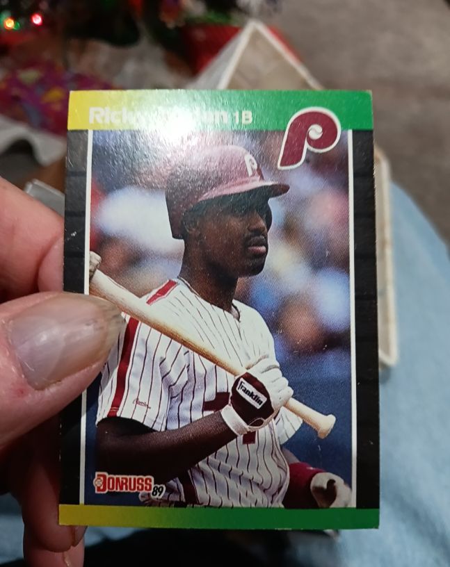 1989 Donruss #624 Ricky Jordan Philadelphia Phillies — front