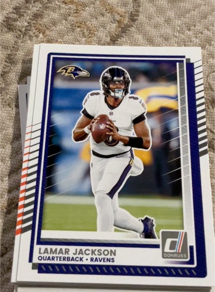 2025 Panini Donruss #102 Lamar Jackson — front